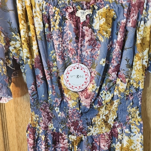 Floral Off-Shoulder Dress - Picture 7 of 11